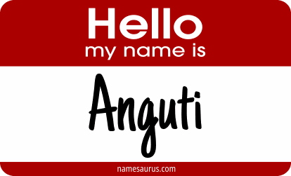 Hello my name is Anguti png download