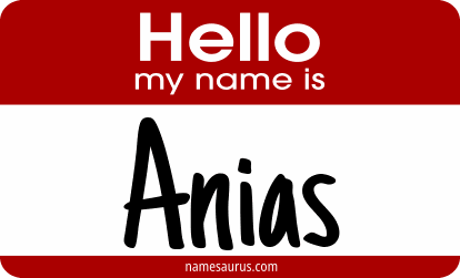 Hello my name is Anias png download