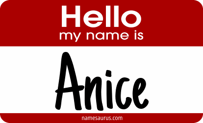 Hello my name is Anice png download