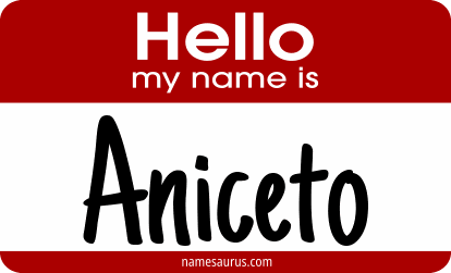 Hello my name is Aniceto png download