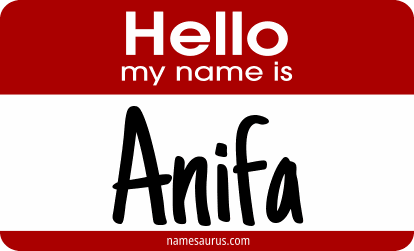 Hello my name is Anifa png download