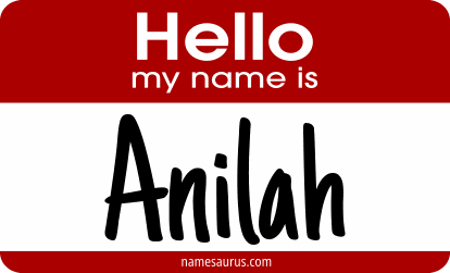 Hello my name is Anilah png download