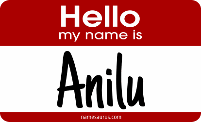 Hello my name is Anilu png download