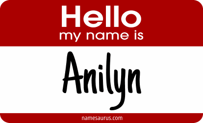 Hello my name is Anilyn png download
