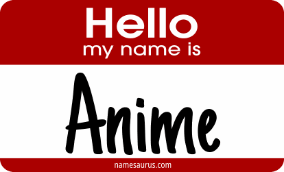 Hello my name is Anime png download