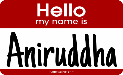 Hello my name is Aniruddha png download