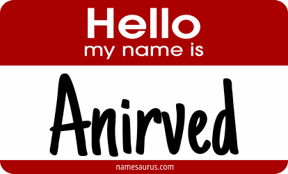 Hello my name is Anirved png download
