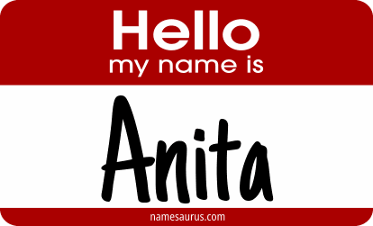 Hello my name is Anita png download