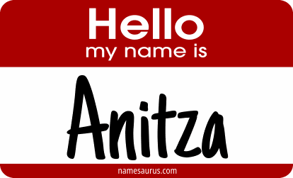 Hello my name is Anitza png download