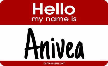 Hello my name is Anivea png download