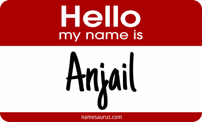 Hello my name is Anjail png download