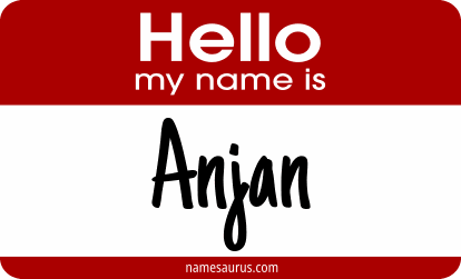 Hello my name is Anjan png download