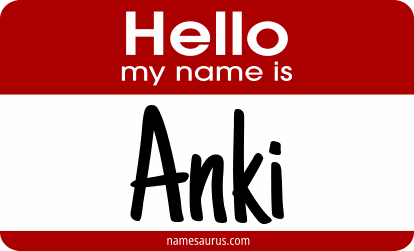 Hello my name is Anki png download