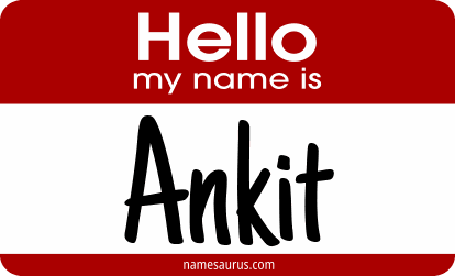 Hello my name is Ankit png download