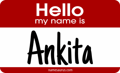 Hello my name is Ankita png download