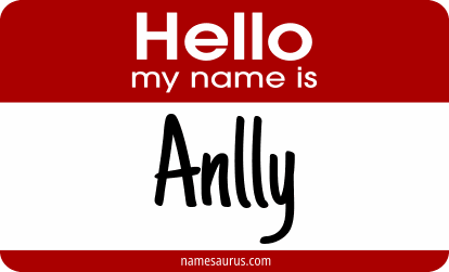 Hello my name is Anlly png download