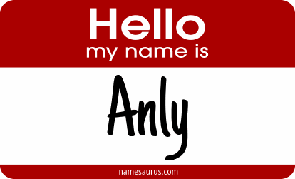 Hello my name is Anly png download