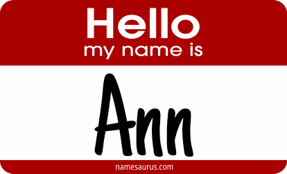 Hello my name is Ann png download