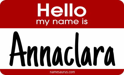 Hello my name is Annaclara png download