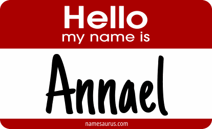 Hello my name is Annael png download