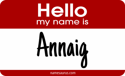 Hello my name is Annaig png download