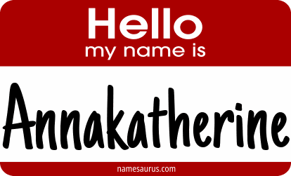 Hello my name is Annakatherine png download