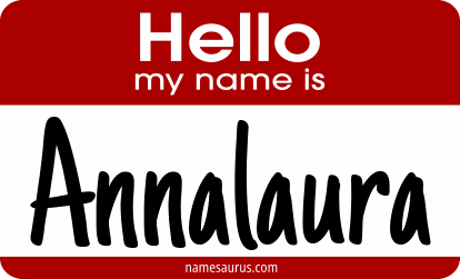 Hello my name is Annalaura png download