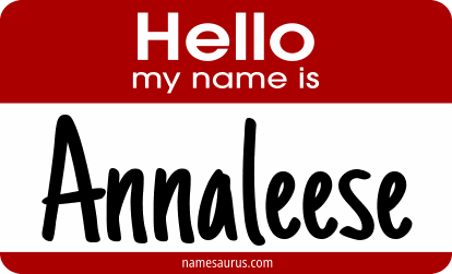 Hello my name is Annaleese png download