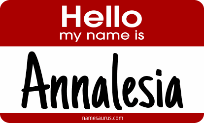 Hello my name is Annalesia png download
