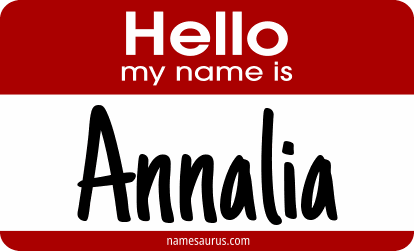 Hello my name is Annalia png download