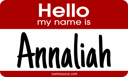 Hello my name is Annaliah png download