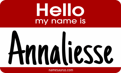 Hello my name is Annaliesse png download
