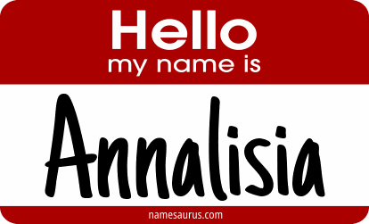Hello my name is Annalisia png download