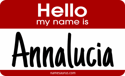 Hello my name is Annalucia png download
