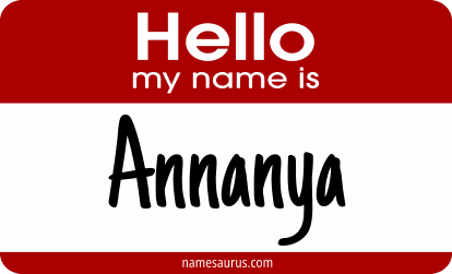 Hello my name is Annanya png download