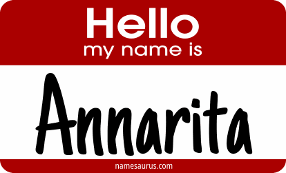 Hello my name is Annarita png download