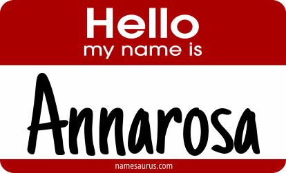 Hello my name is Annarosa png download