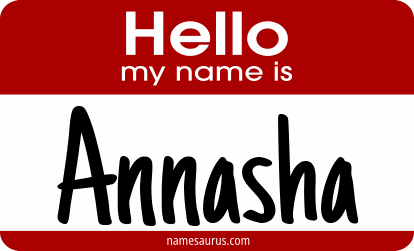 Hello my name is Annasha png download