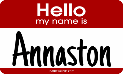 Hello my name is Annaston png download