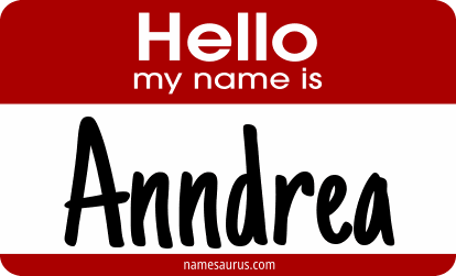 Hello my name is Anndrea png download