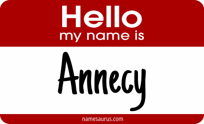 Hello my name is Annecy png download