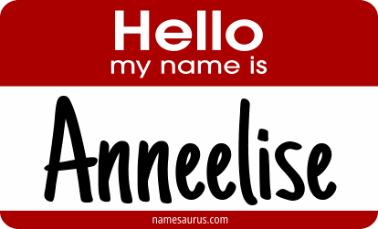 Hello my name is Anneelise png download