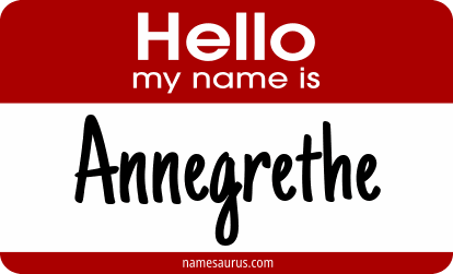 Hello my name is Annegrethe png download
