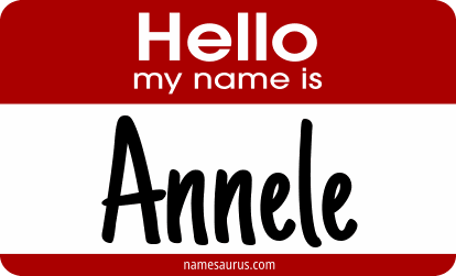 Hello my name is Annele png download