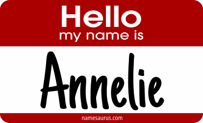 Hello my name is Annelie png download