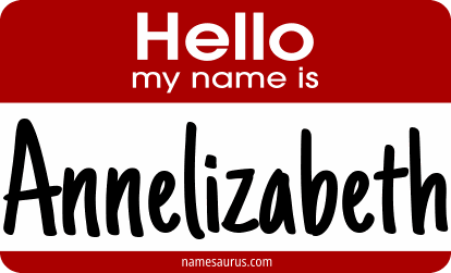 Hello my name is Annelizabeth png download