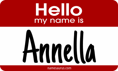 Hello my name is Annella png download