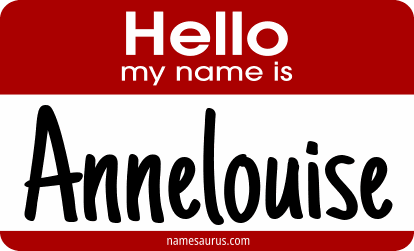 Hello my name is Annelouise png download
