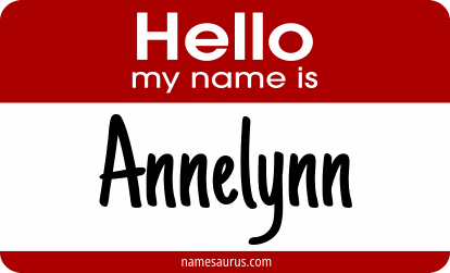 Hello my name is Annelynn png download