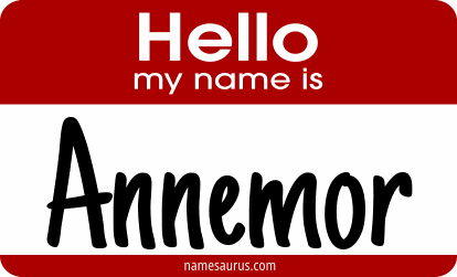 Hello my name is Annemor png download